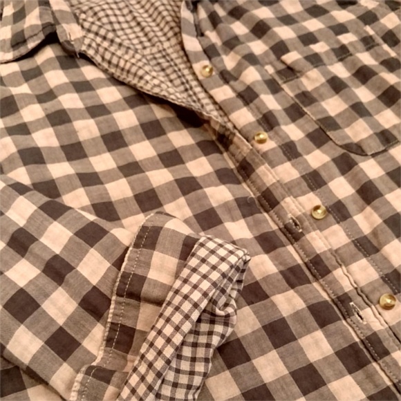 Pink Blue Check Shirt - Picture 2 of 3